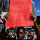 Anti-Wall Street protesters march through Los Angeles. (Getty)